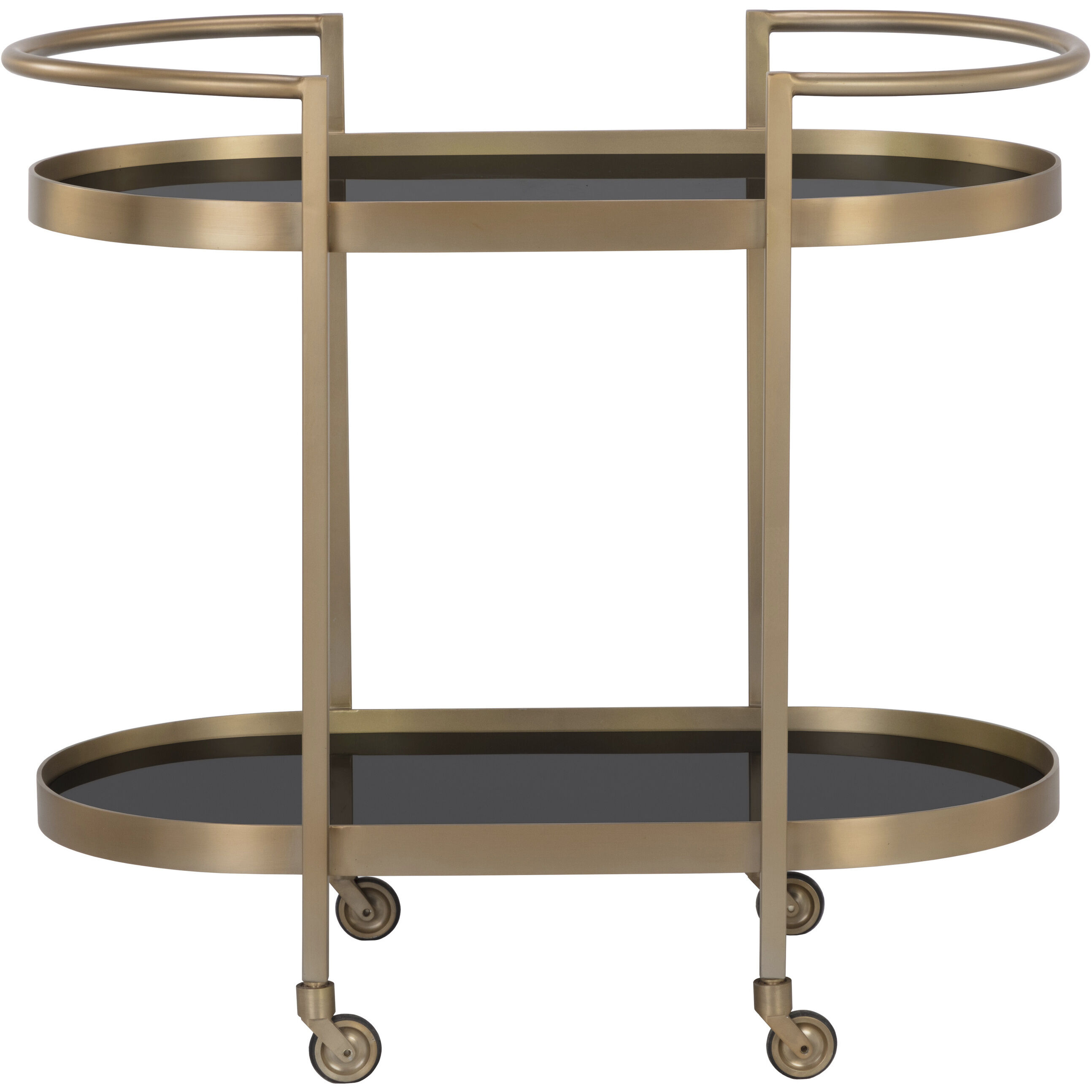 Koen Black / Brass Bar Cart